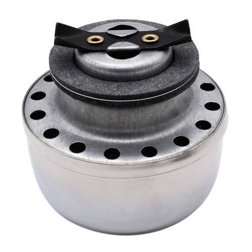 Chrome steel oil - breather, cap