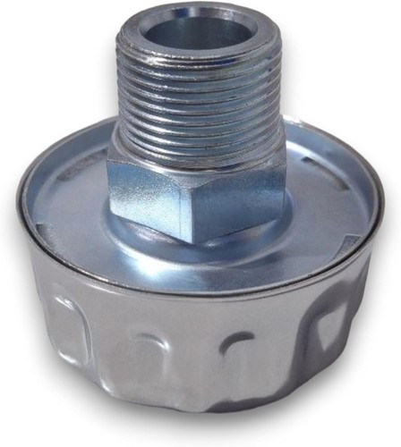 Oil tank breather cap chrome - cap,
